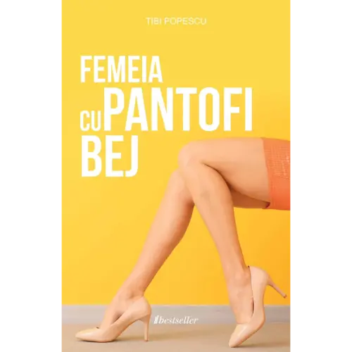 Femeia cu pantofi bej