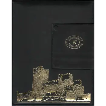 Agendă organizatorică, copertă gri / negru