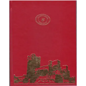 Agendă organizatorică, copertă roșie